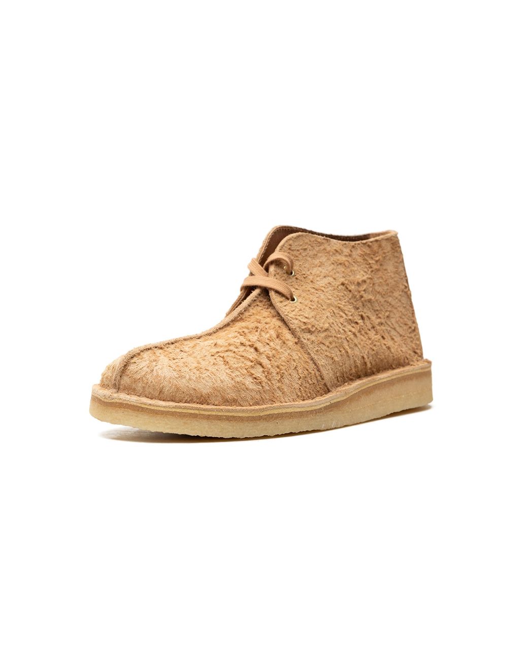 Clarks Black Desert Trek Hi "Light Tan" 26173614" for men