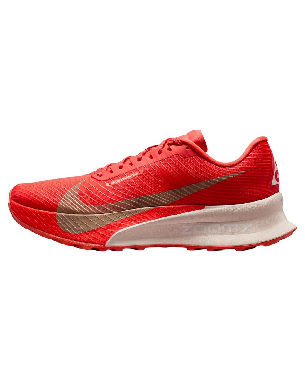Nike Red Acg Zoomx Ultrafly Trail "Light Crimson" Hf5668 600" for men