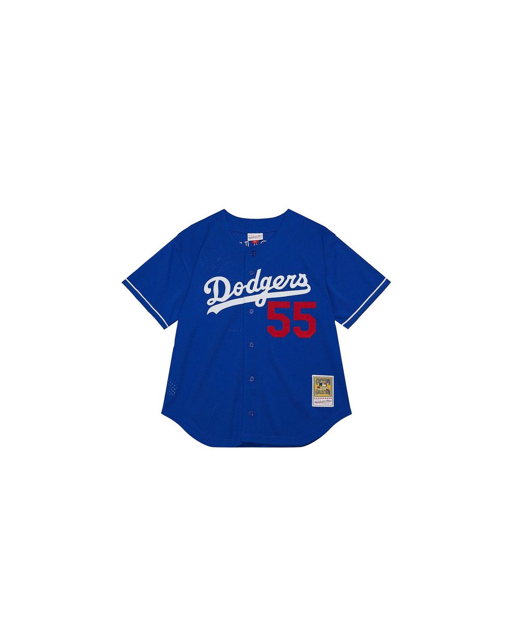 Mitchell & Ness Blue Bp Jersey "Mlb Dodgers 2000 Orel Hershiser" Abbf5322 Lad00Ohrroya" for men