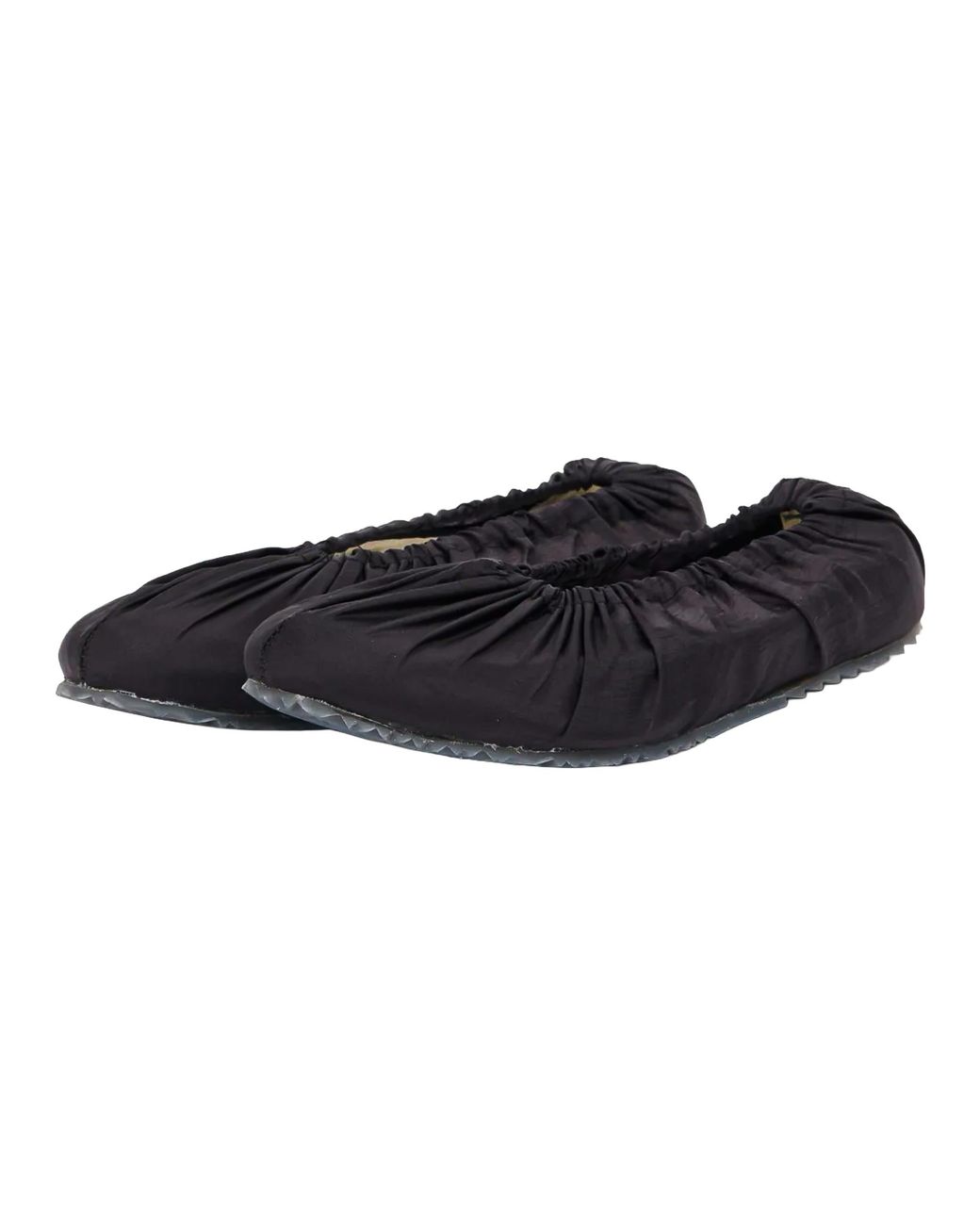 Maison Margiela Black Ballet Flats Classic Shoes "Cacao" S58Ws0284 P7603 T8013"
