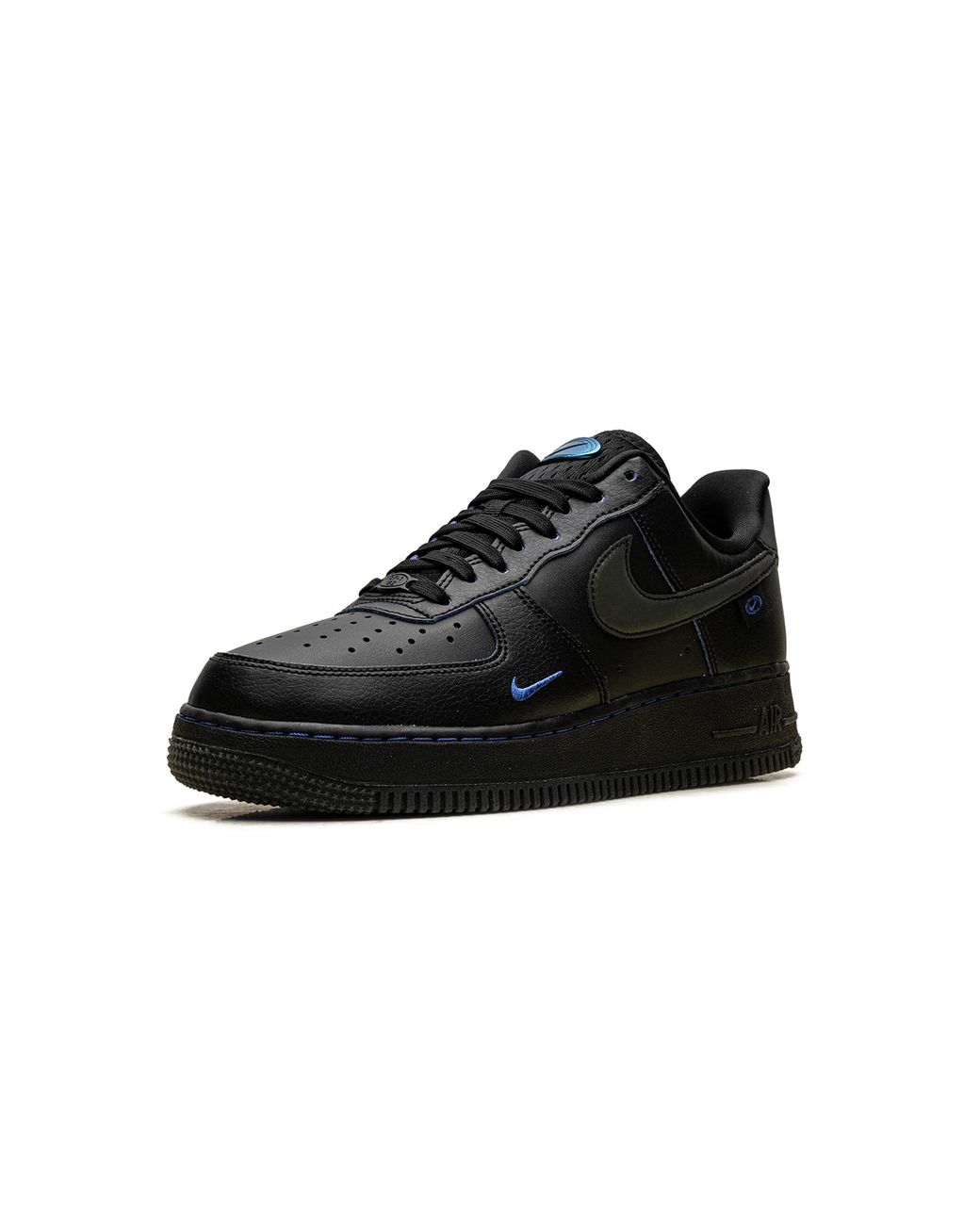 Nike Black Air Force 1 Lo '07 Lx Mns "Worldwide" Fb1840 001"