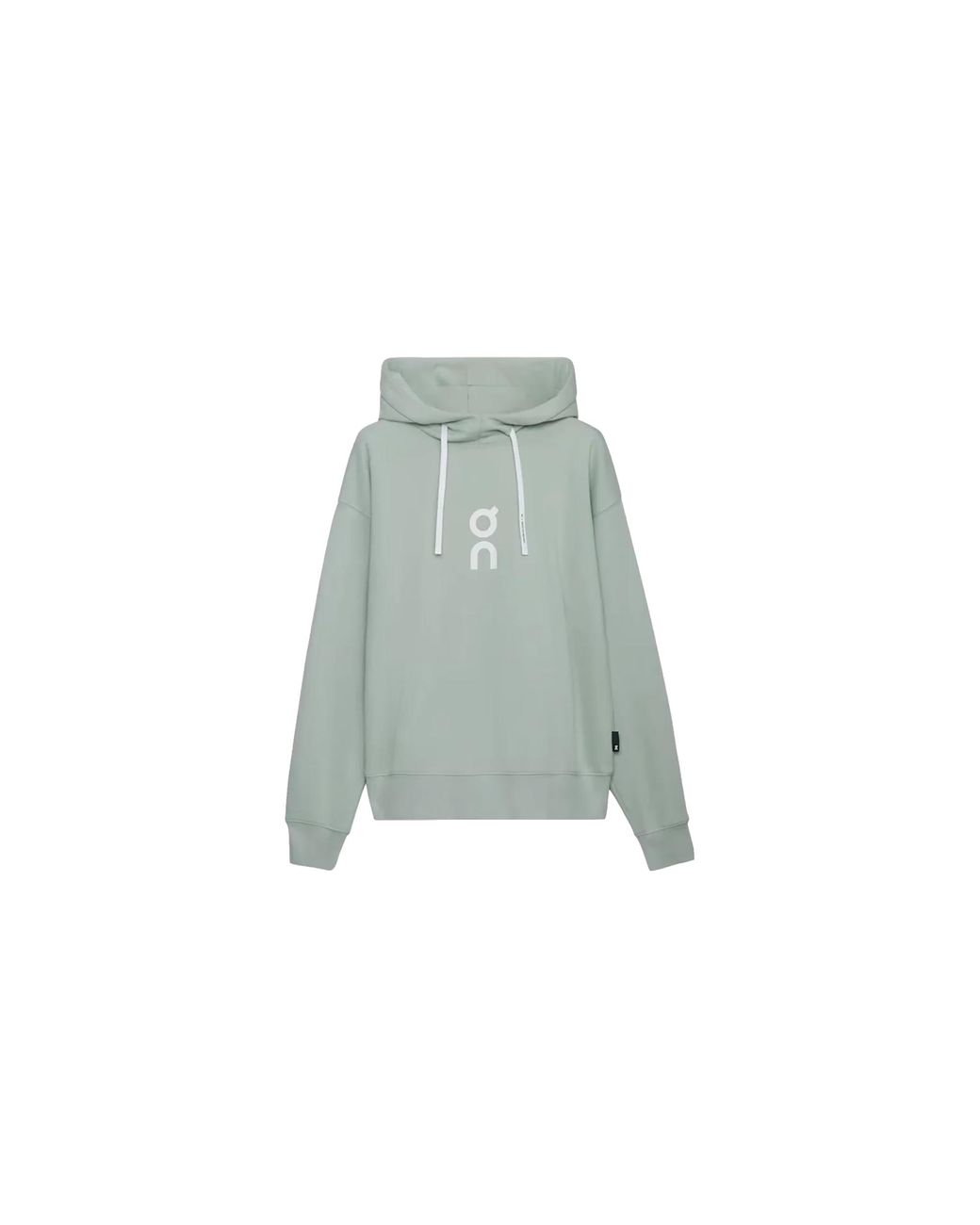 On Shoes Black Club Hoodie "Mineral" 1We10040229"
