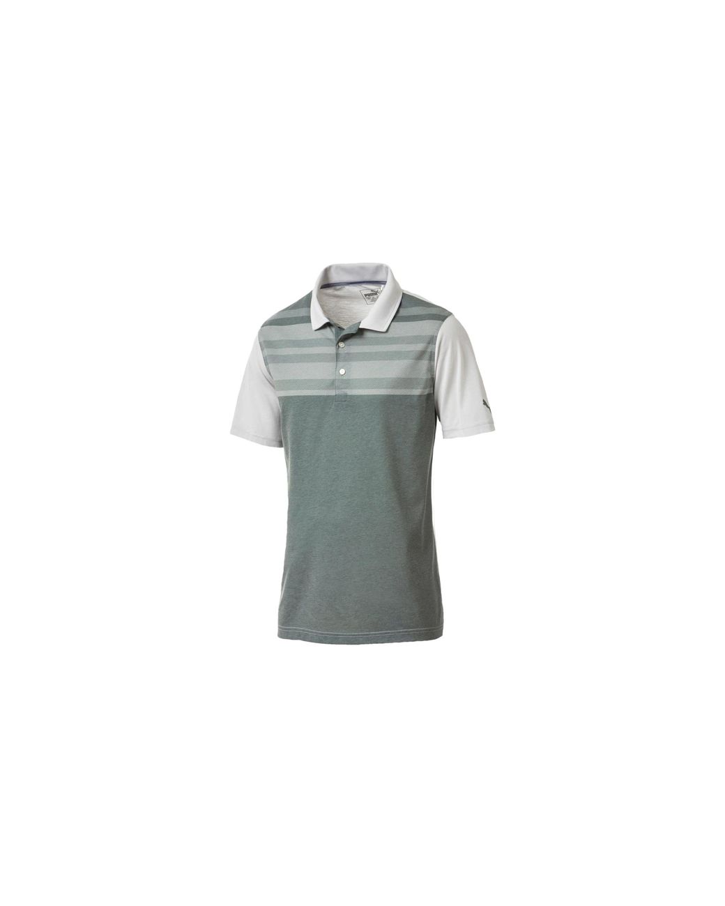PUMA Black Crossings Polo "Laurel Wreath" 576132 03" for men