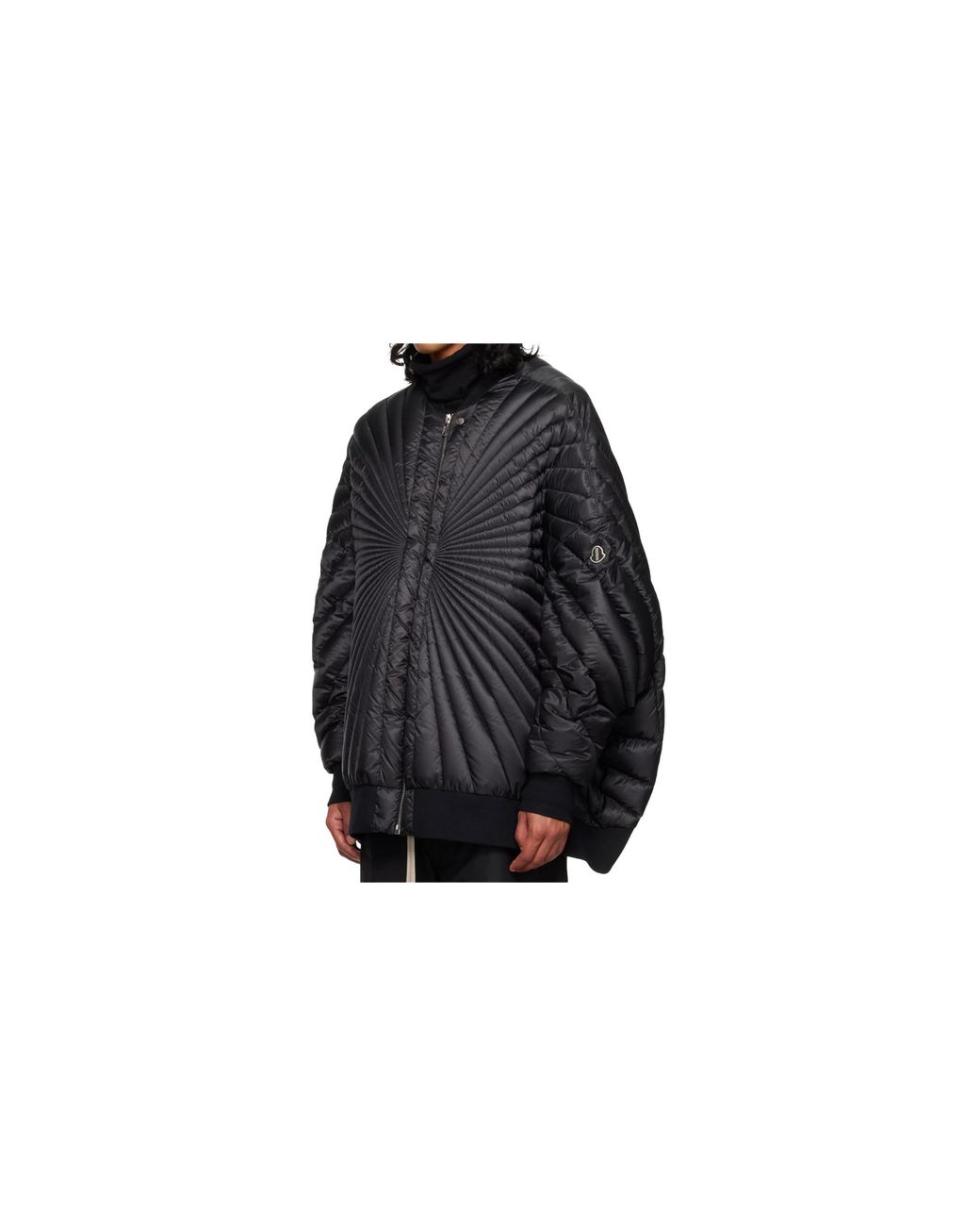 Rick Owens Black Radiance Peter Jacket "Moncler for men