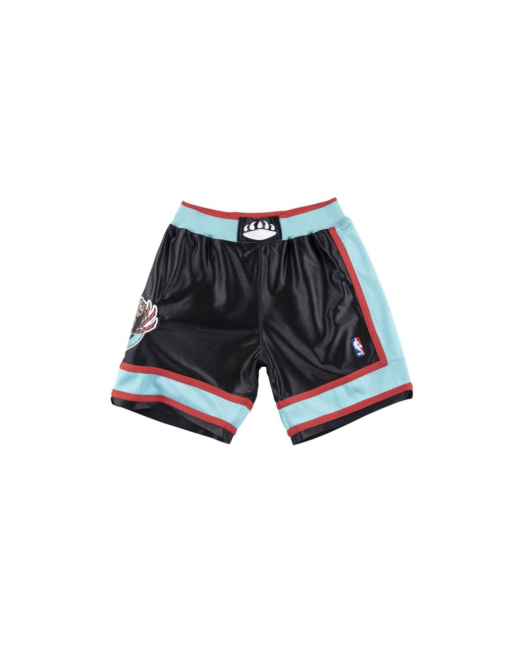 Mitchell & Ness Black Authentic Road Shorts "Nba Vancouver Grizzlies 01-02" Ashrgs18490 Mgrblck01" for men