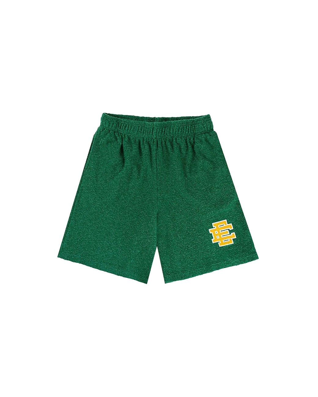 Eric Emanuel Green Ee Boucle Shorts "Fw24 for men