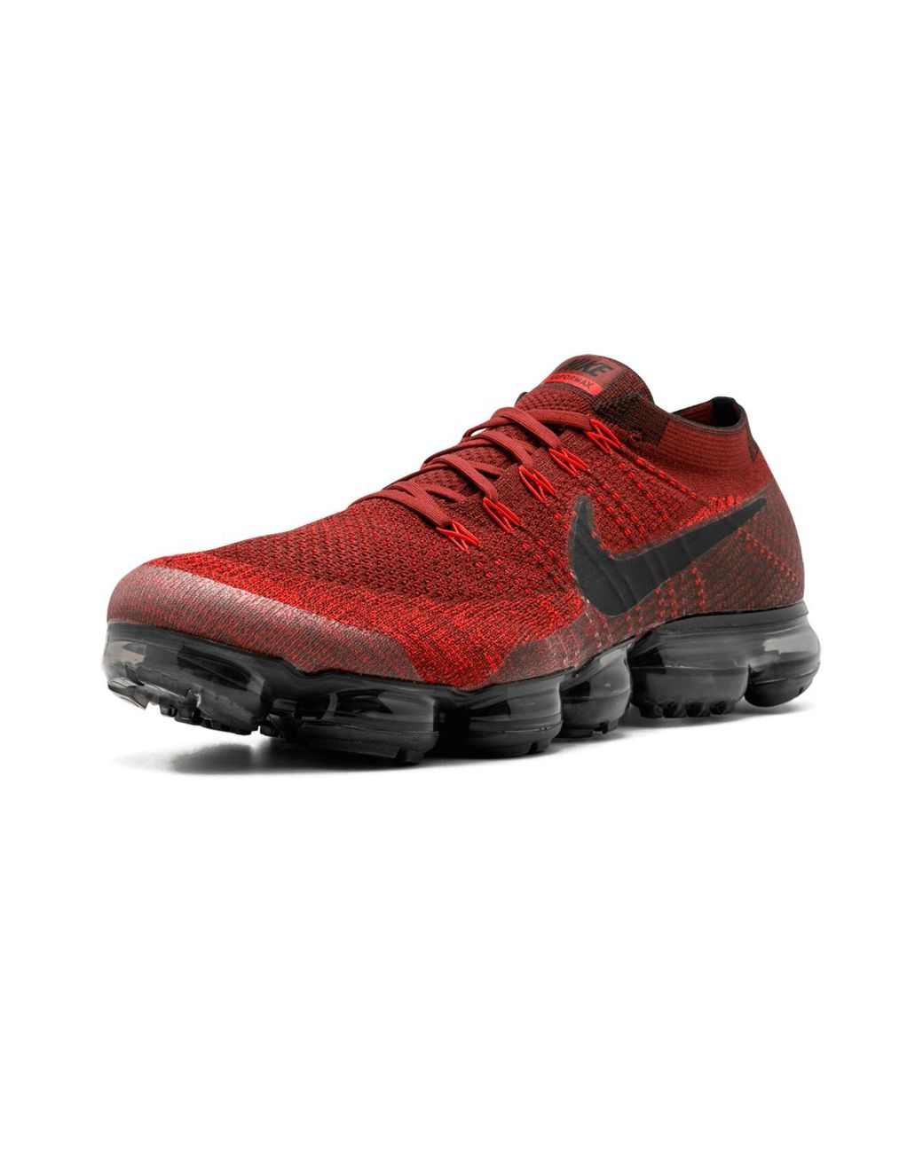 Nike Red Air Vapormax Flyknit "Dark Team" 849558 601" for men
