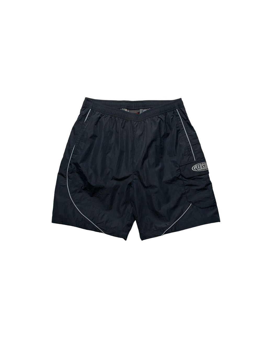 Pleasures Blue Protection Active Nylon Short P26Sp040-Blk" for men