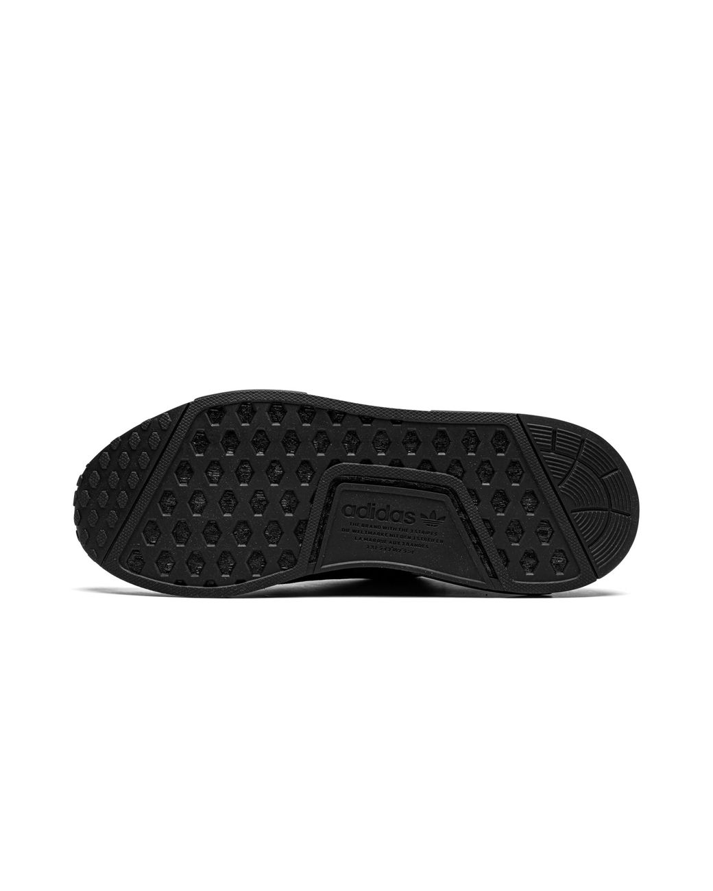 Adidas Black Nmd R1 Primeblue "Triple" Gz9256" for men
