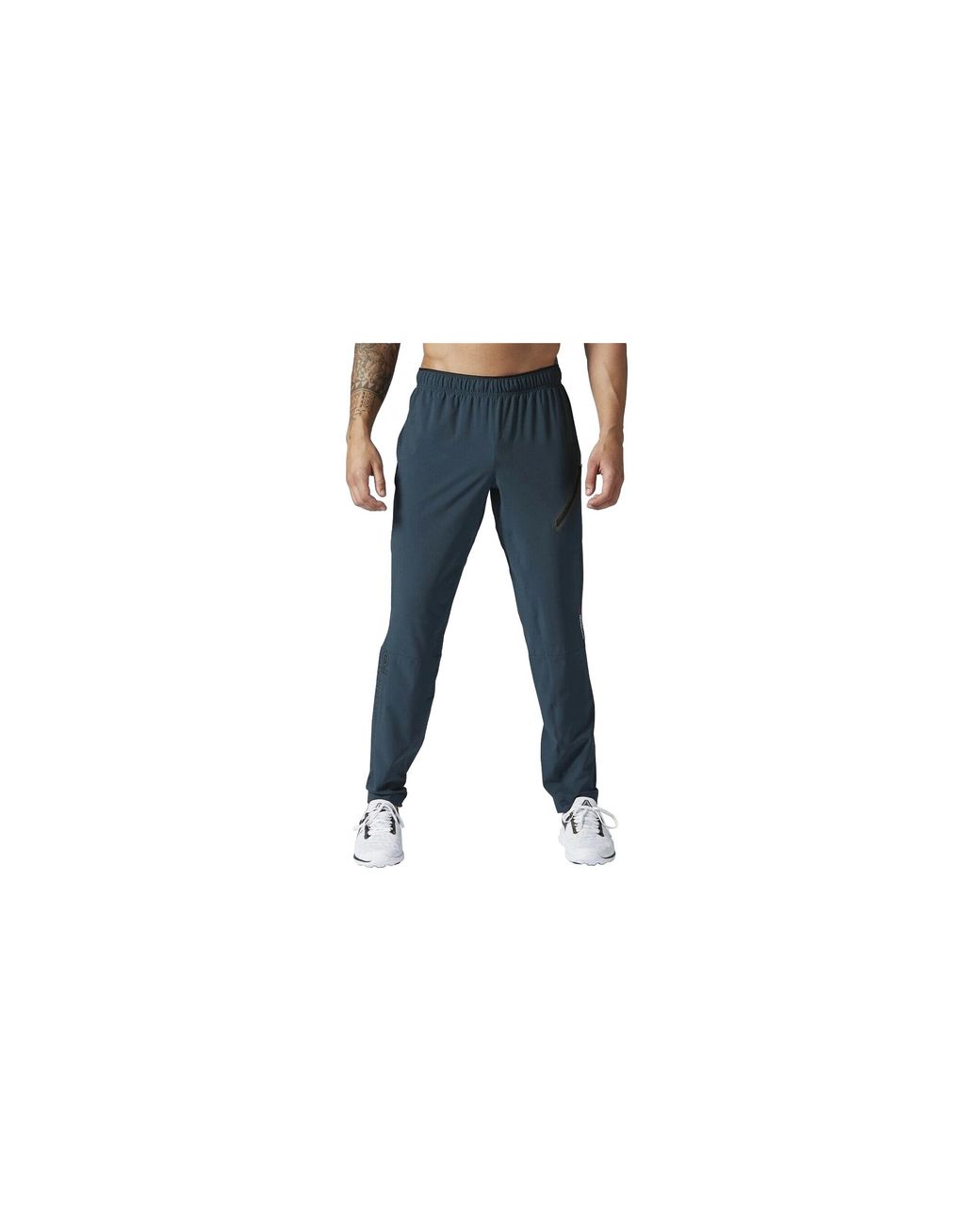 Reebok Black One Series Woven Trackster Pant "Forest" Az0328" for men