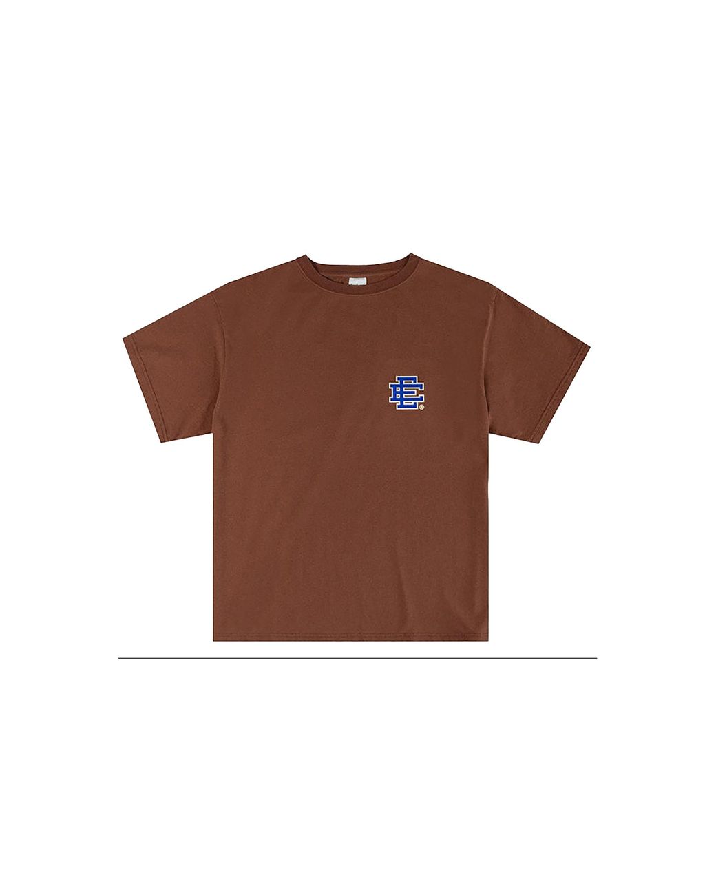 Eric Emanuel Brown Ee Basic T-Shirt "Fw24 for men