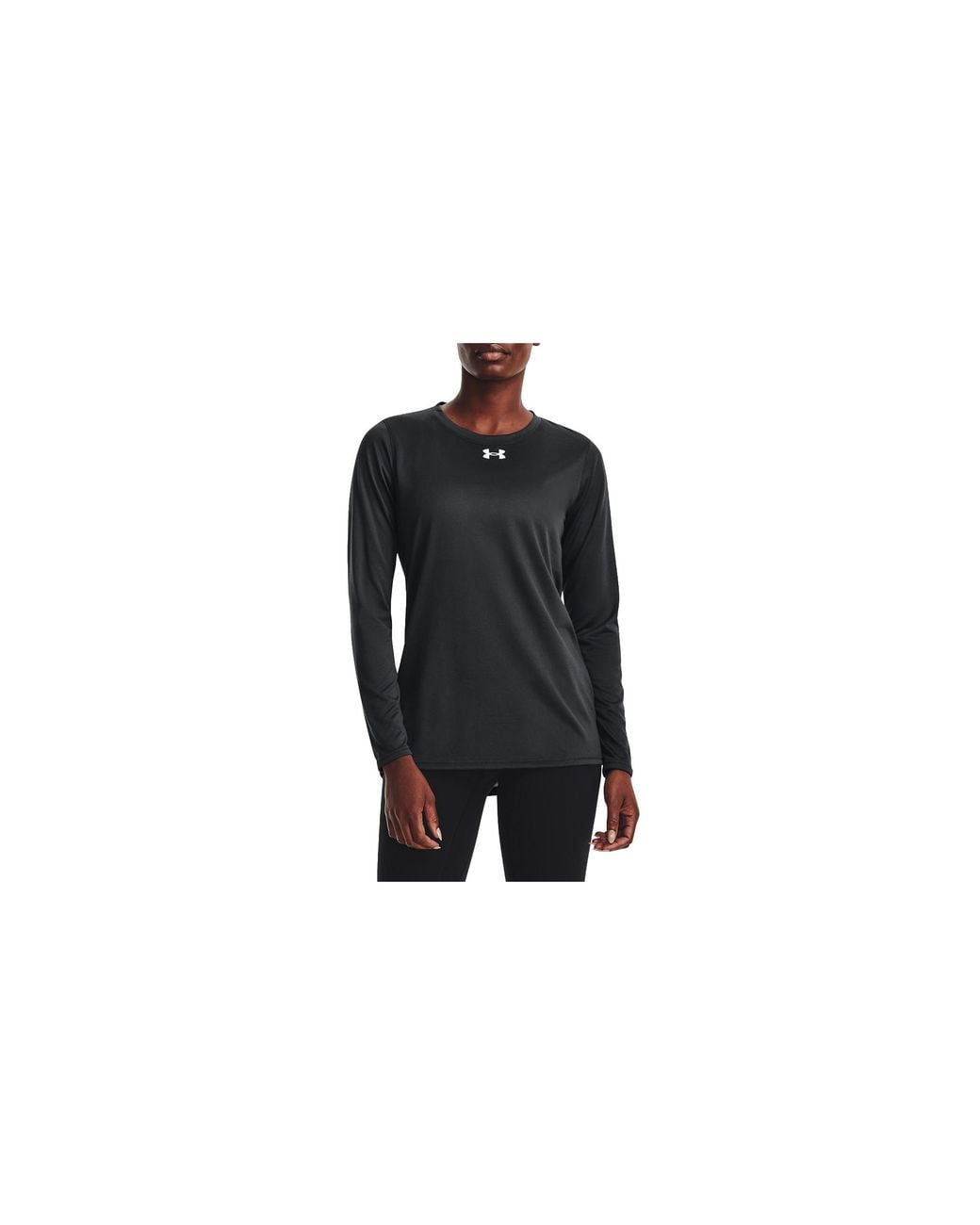 Under Armour Black Tech Team Long-Sleeve Shirt "Steel 1376852 008"