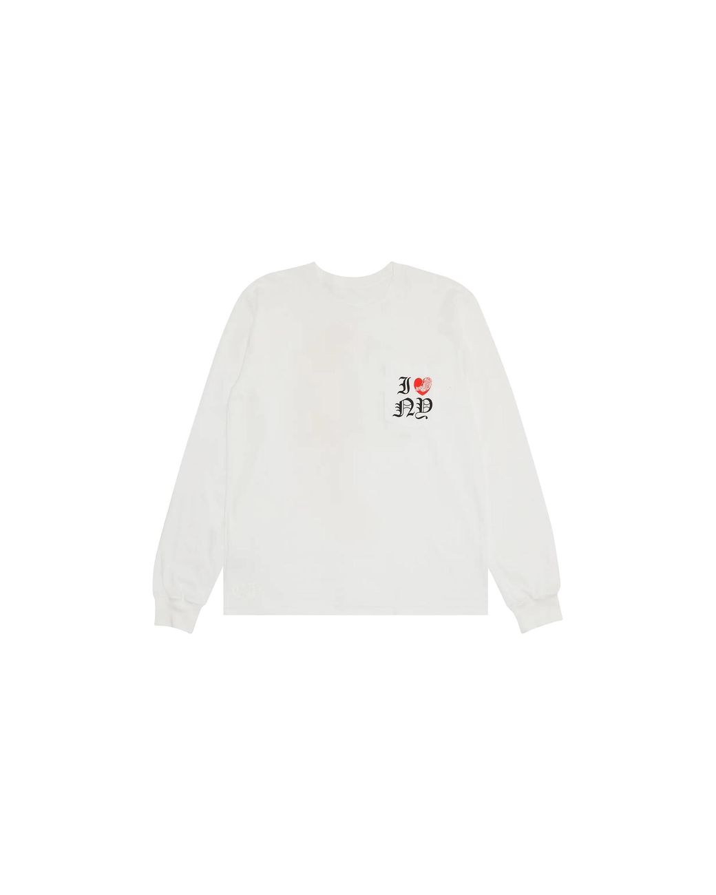 Chrome Hearts Black I Love Ny Longsleeve T-Shirt Chrm0009" for men