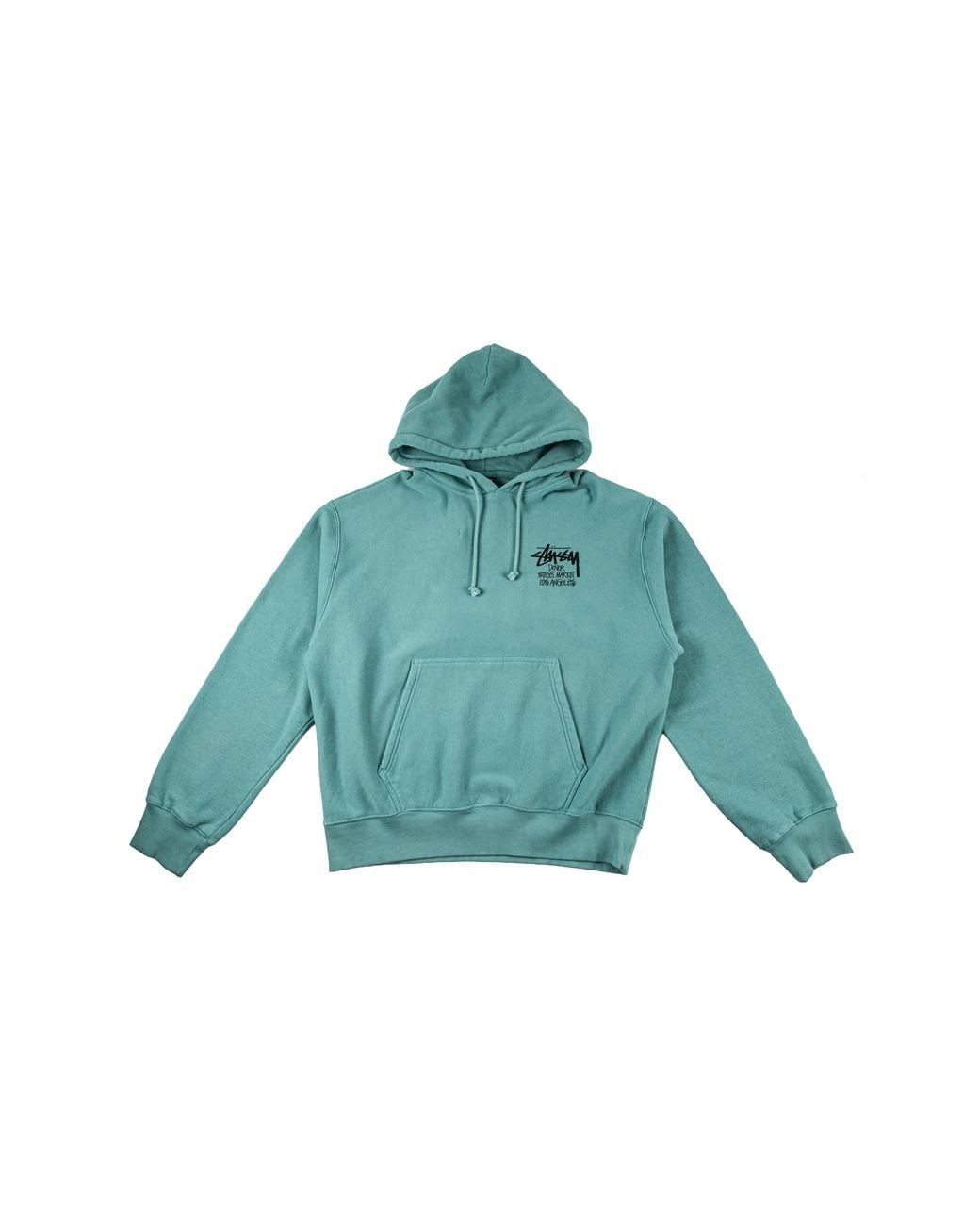 Stussy Green Dover Street Market La Acrtic Pullover Hoodie Stus557" for men