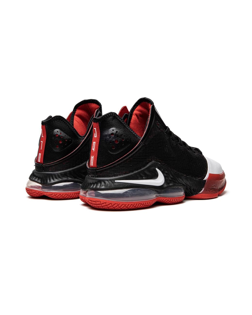 Nike Black Lebron 19 Low "Bred" Dh1270 001" for men