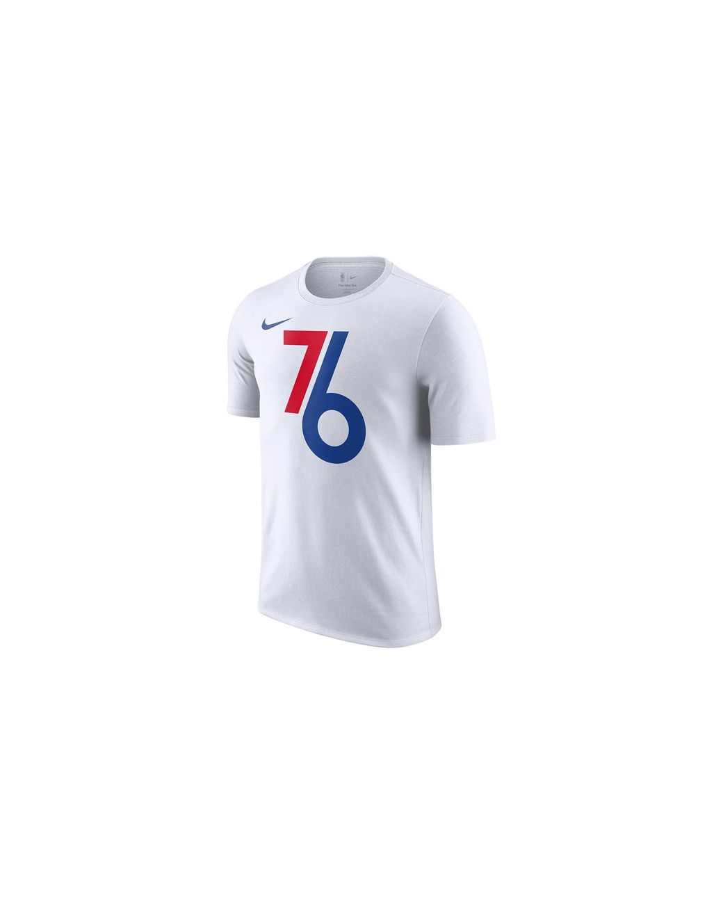 Nike Black Essential City Edition Short Sleeve Logo T-Shirt "Nba 76Ers for men