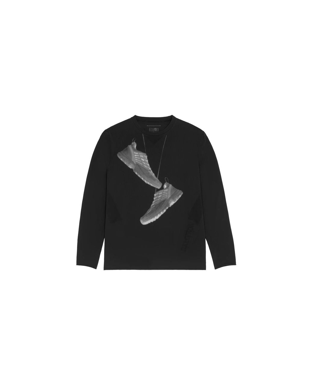 MM6 by Maison Margiela Black Salomon Edition Sneaker Print T-Shirt Sh0Gc0052M20101900" for men