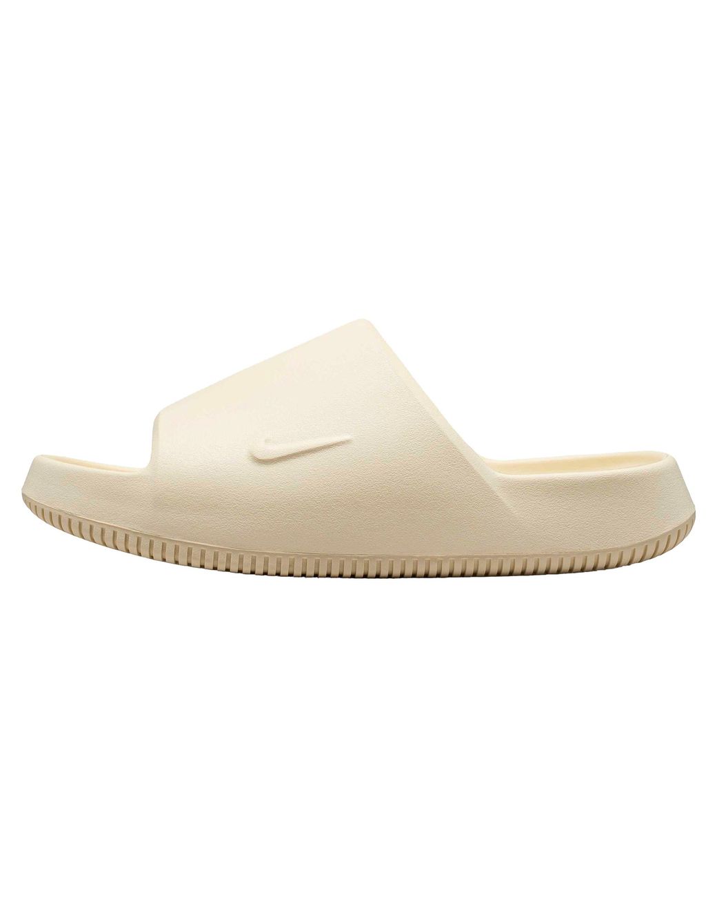 Nike Black Calm 2.0 Slides "Coconut Milk" Ib0183 101" for men
