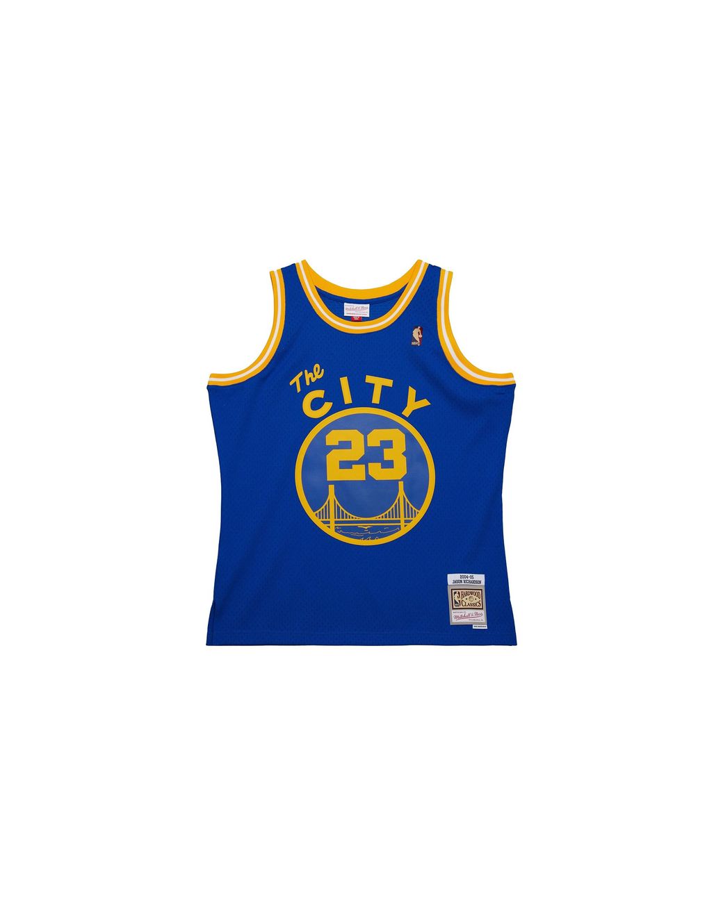 Mitchell & Ness Blue Alternate Jersey "Nba Warriors 2004 Jason Richardson" Jy8708 Gswroya" for men