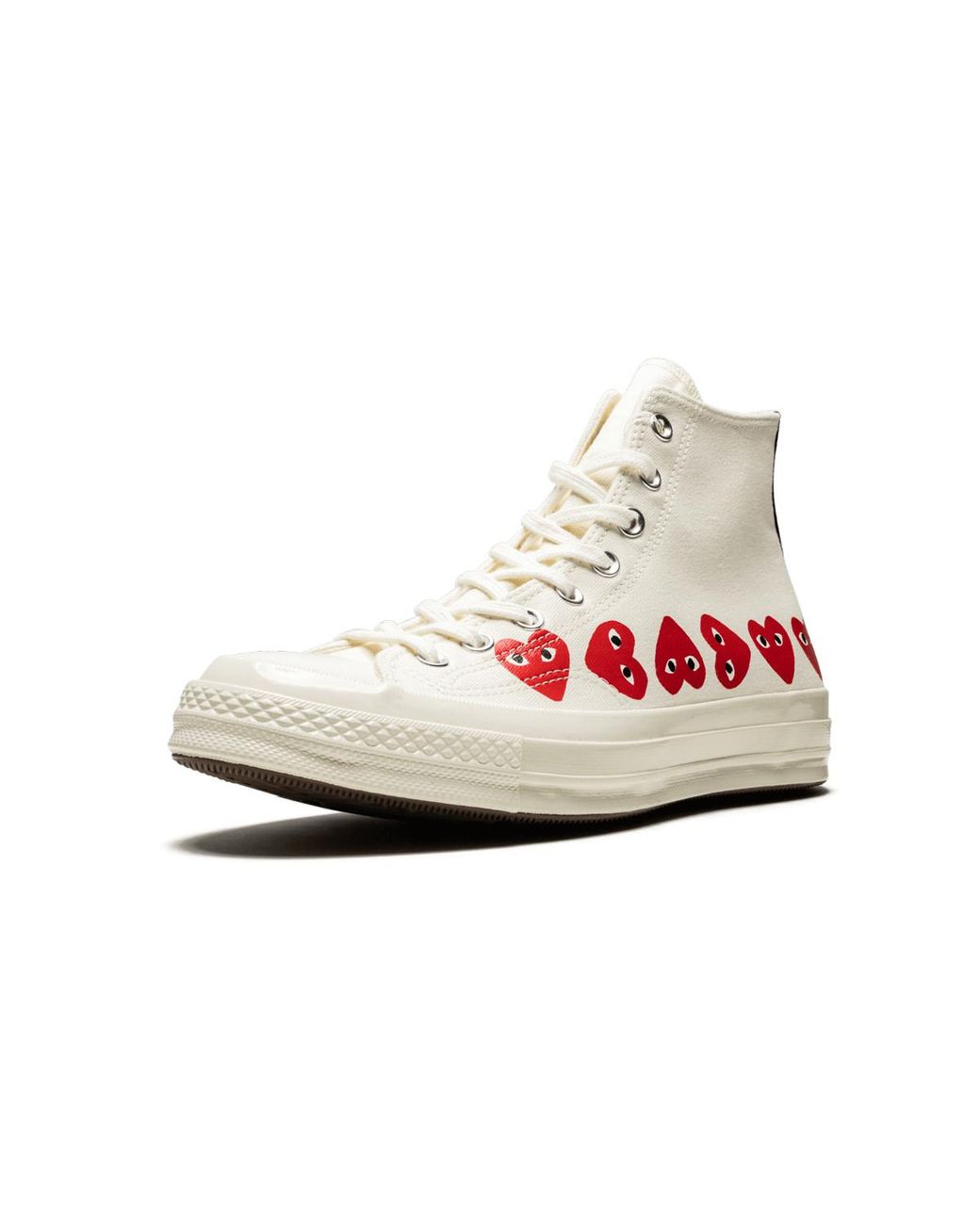 Converse Black Chuck 70 Hi "Comme Des Garçons Play Multi Hearts" 162972C" for men