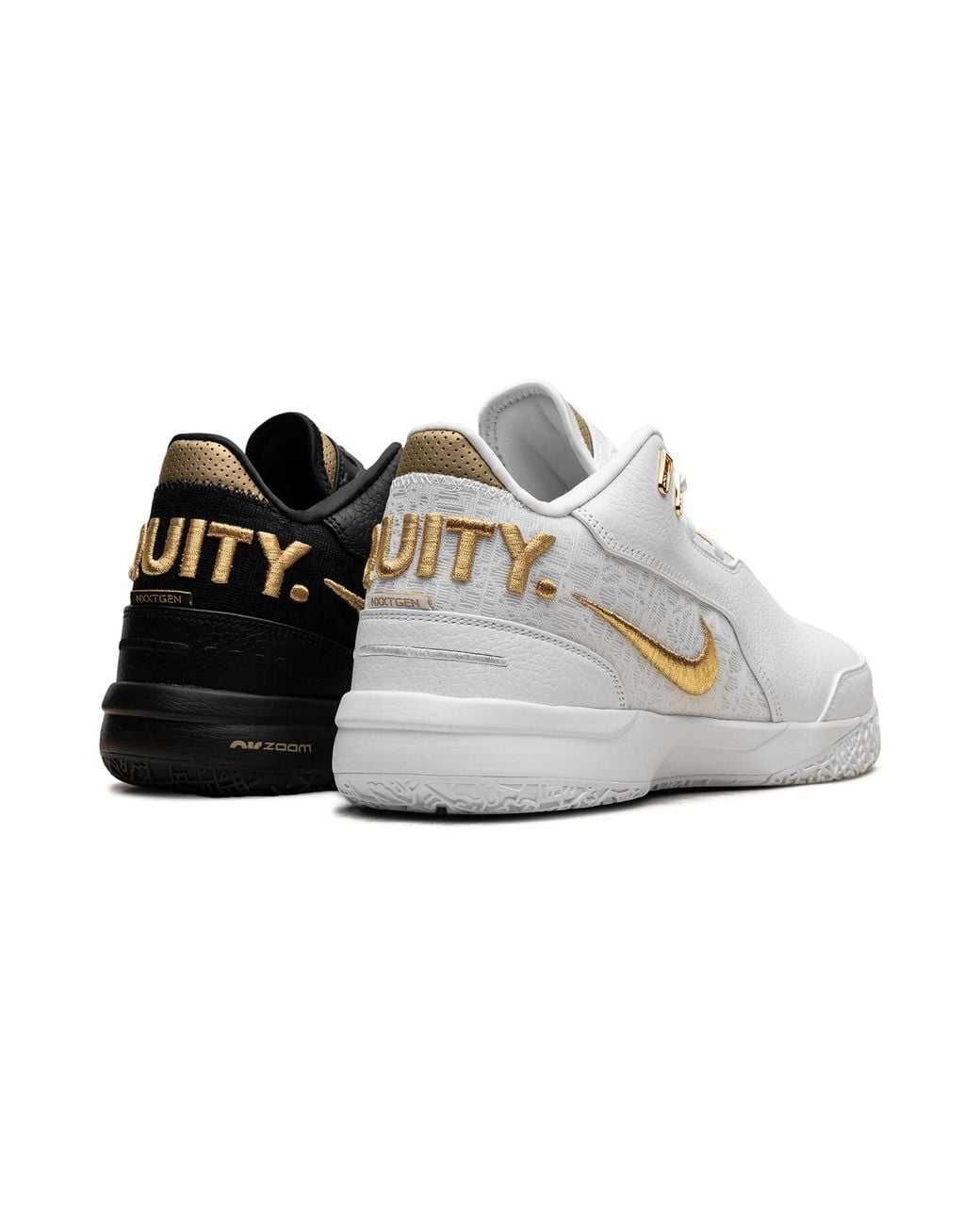 Nike Black Lebron Nxxt Gen Ampd Basketball Shoes for men