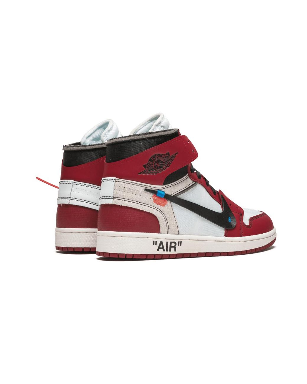 Nike Red Air 1 High "Off" Aa3834 101" for men