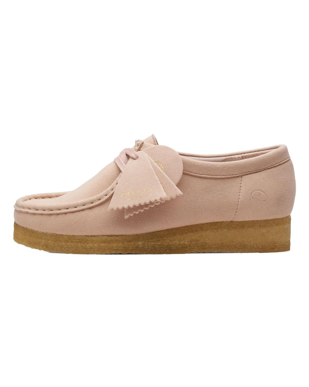 Clarks Black Wallabee Synthetic "Blush" 26169435"