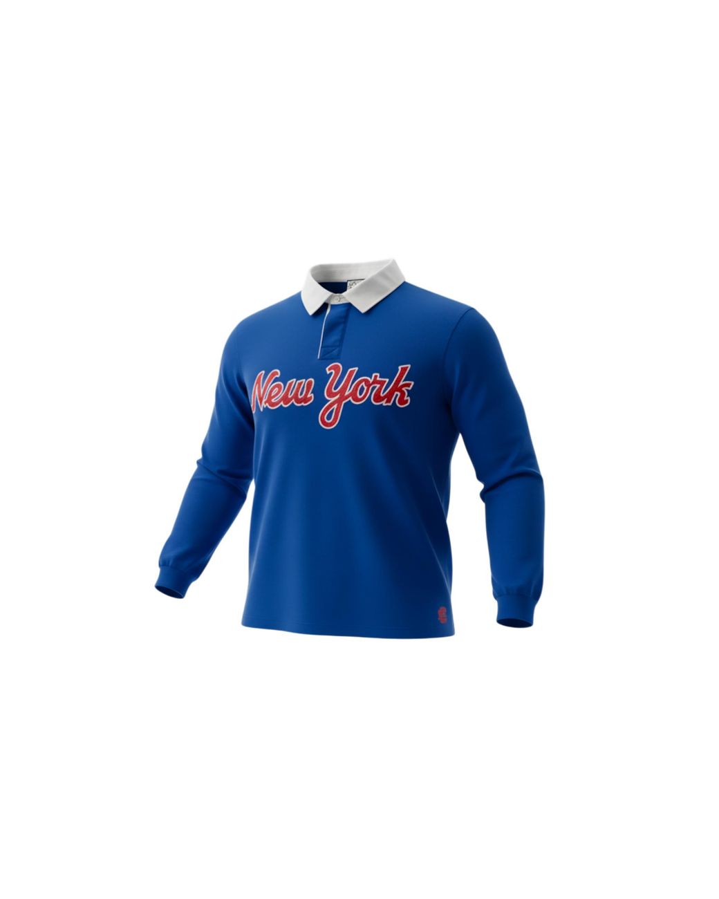 Eric Emanuel Blue Ee Rugby Core Polo "New York for men