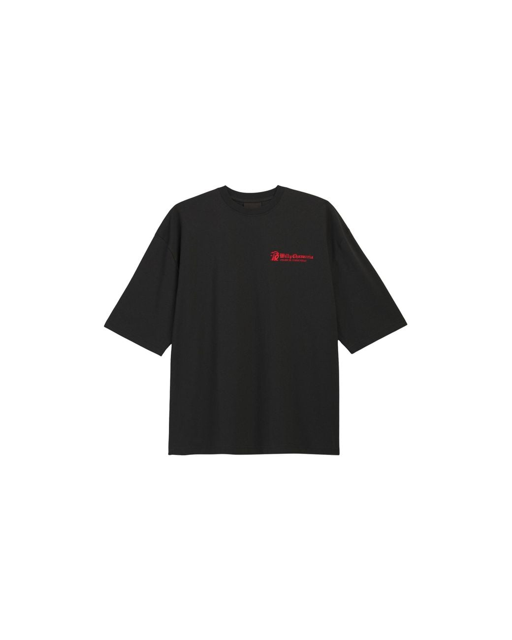Adidas Black Atelier T-Shirt "Willy Chavarria for men