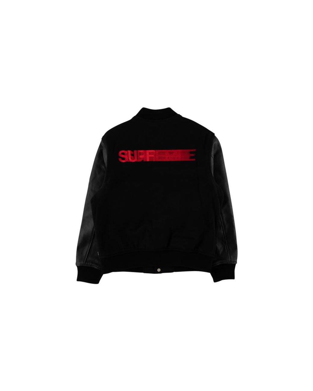 supreme motion varsity jacket