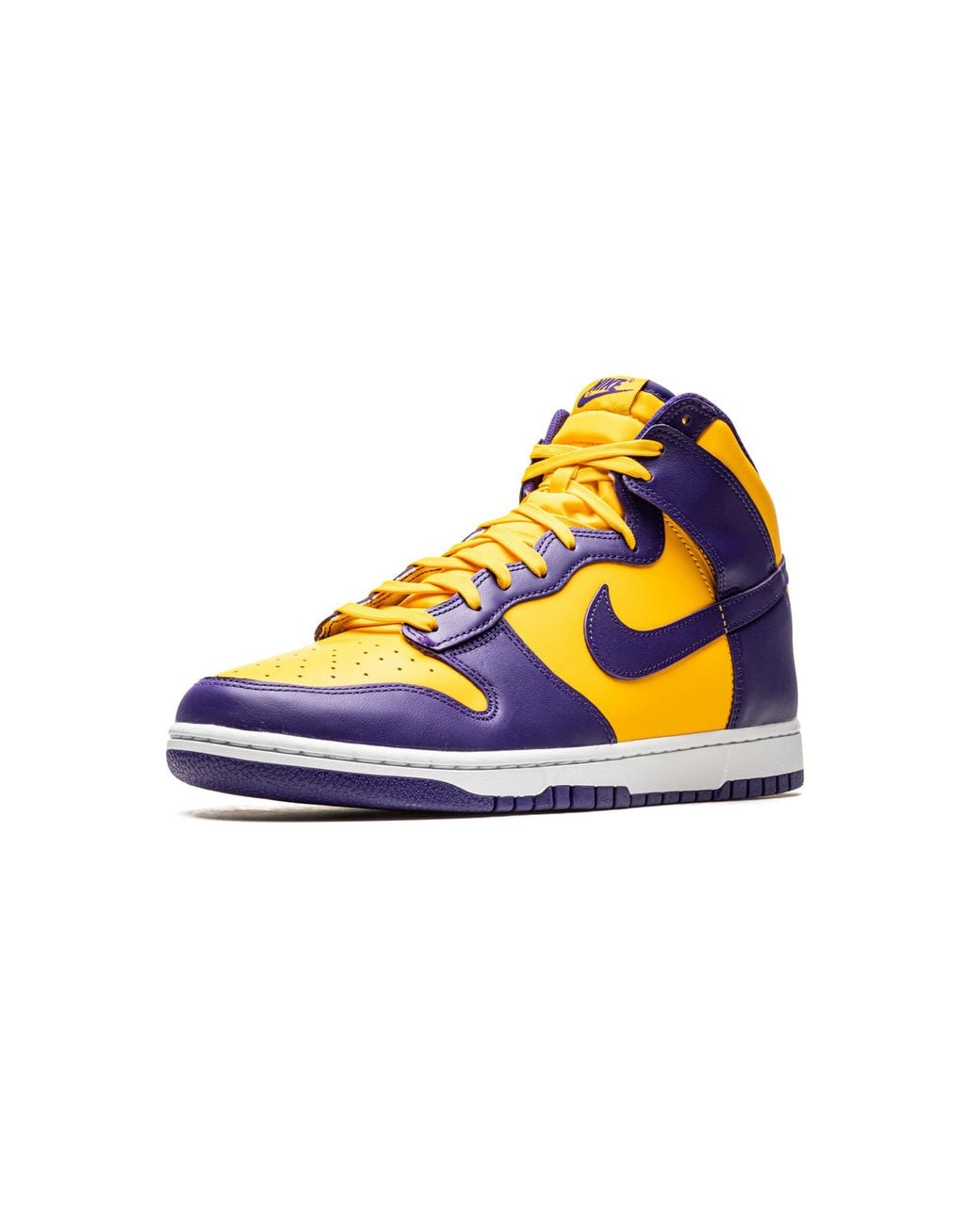 Nike Blue Dunk High Retro "Lakers" Dd1399 500" for men