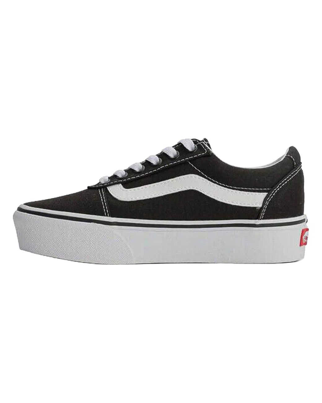 Vans Black Ward Platform Vn0A3Tlc871"