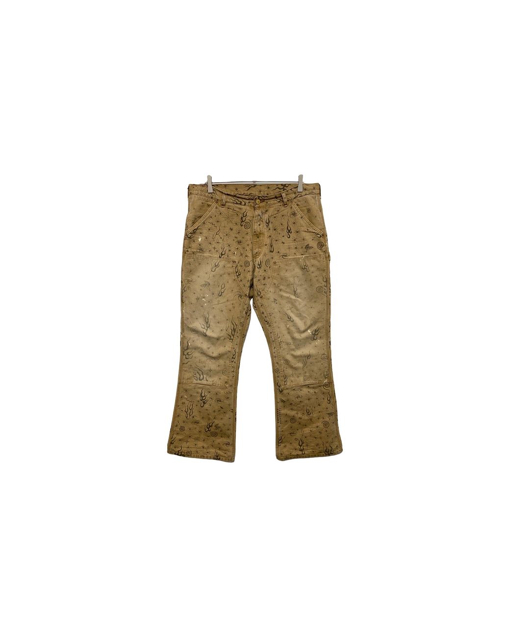 SAINT Mxxxxxx Black Mx6 Double Knee Painter Pants Sm Hr8 0000 C44" for men