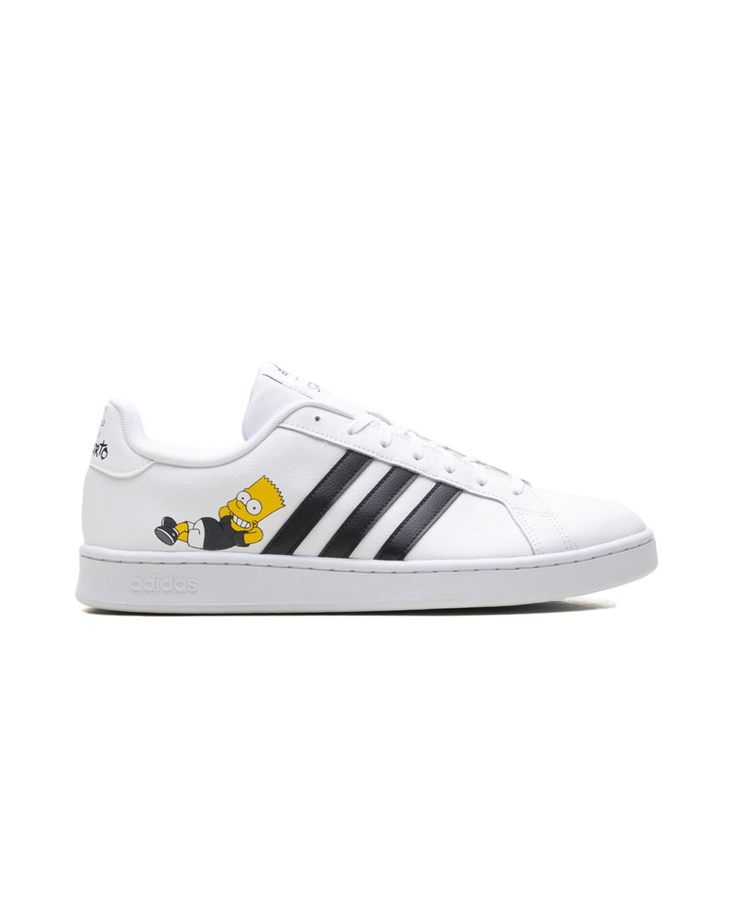 Adidas Black Grand Court "The Simpsons" H02555" for men