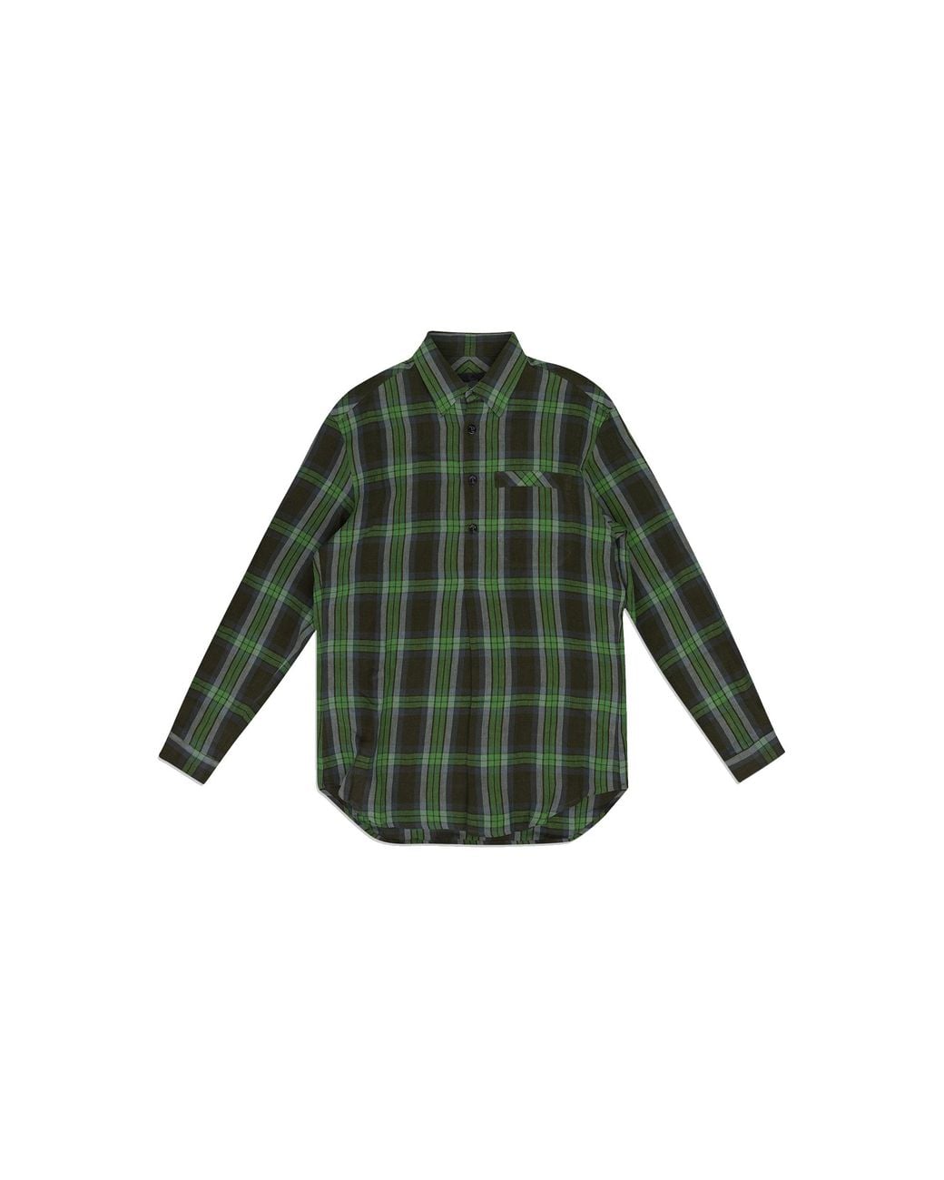 3MAN Green Highland Shirt _103007" for men