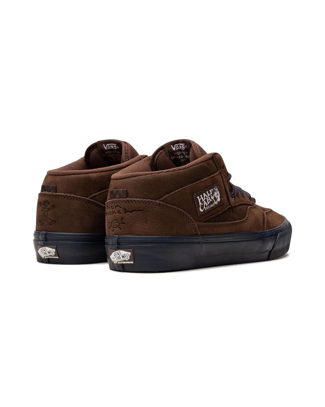 Vans Brown Skate Half Cab "Nick Michel" Vn0A5Kyabf1" for men
