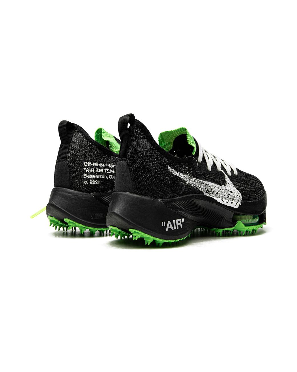 Nike Green Air Zoom Tempo Next% "Off for men