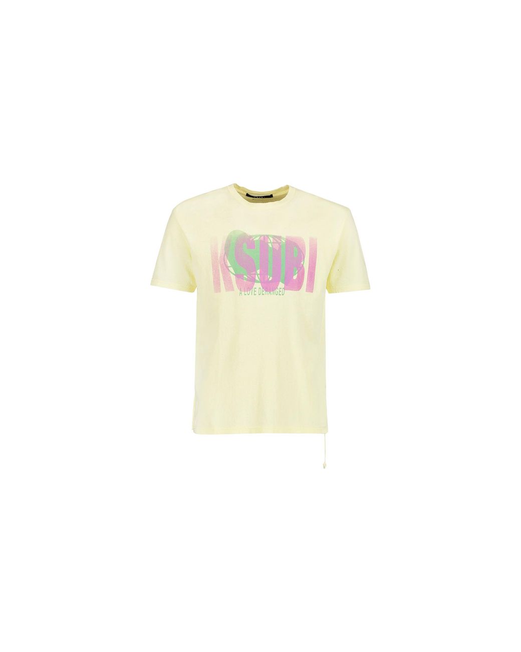 Ksubi Black Deranged Kash Short Sleeve T-Shirt "Lemon" 5000007159" for men