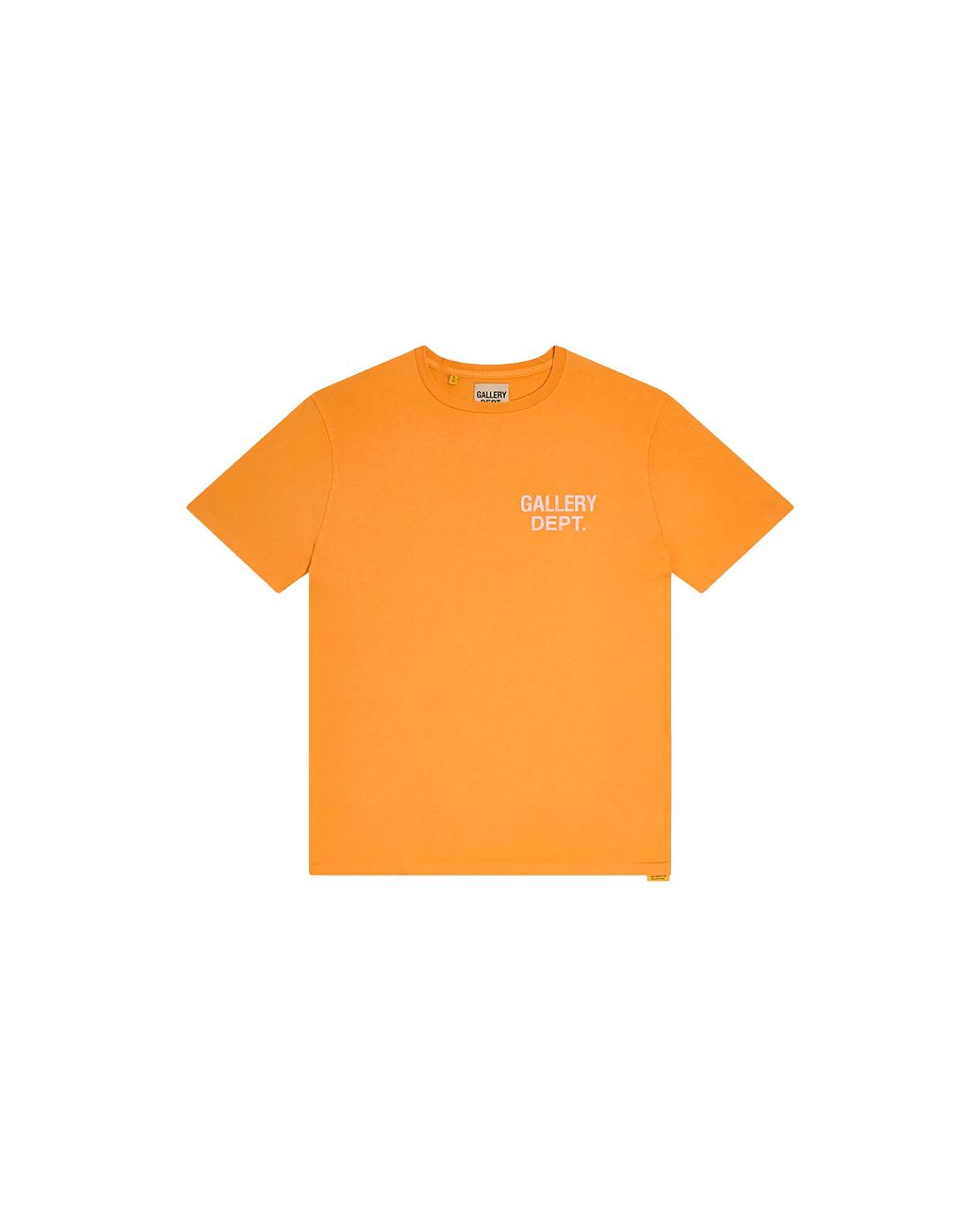 GALLERY DEPT. Orange Souvenir Logo T-Shirt & Gd248" for men