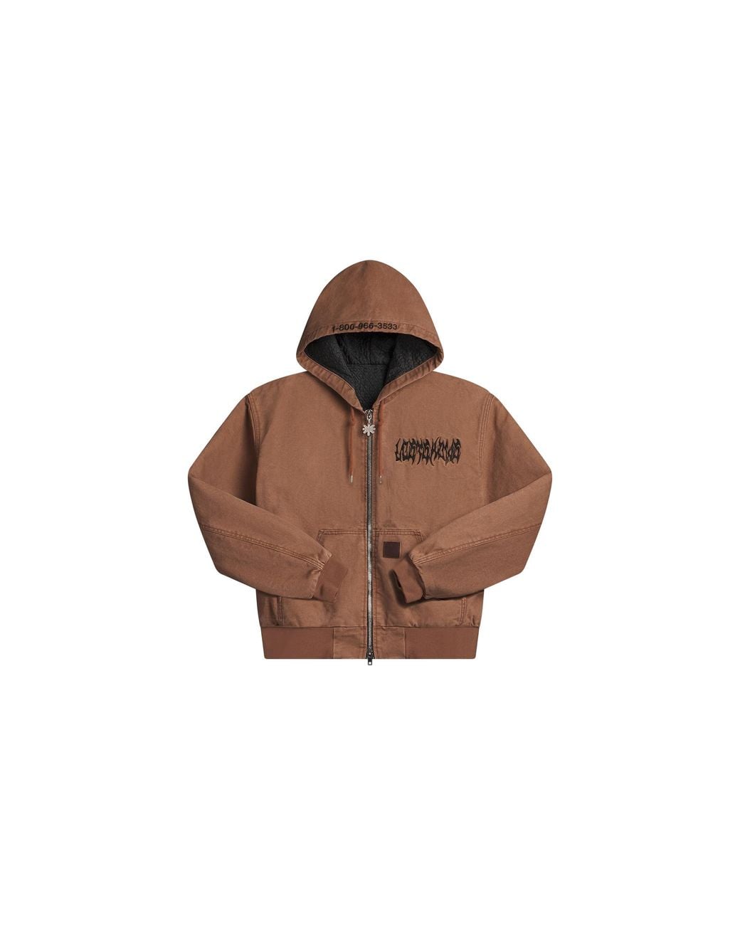 LOSTSHDWS Black Reversible Detached Work Jacket "Cork" Lst 50 22634 Cork" for men