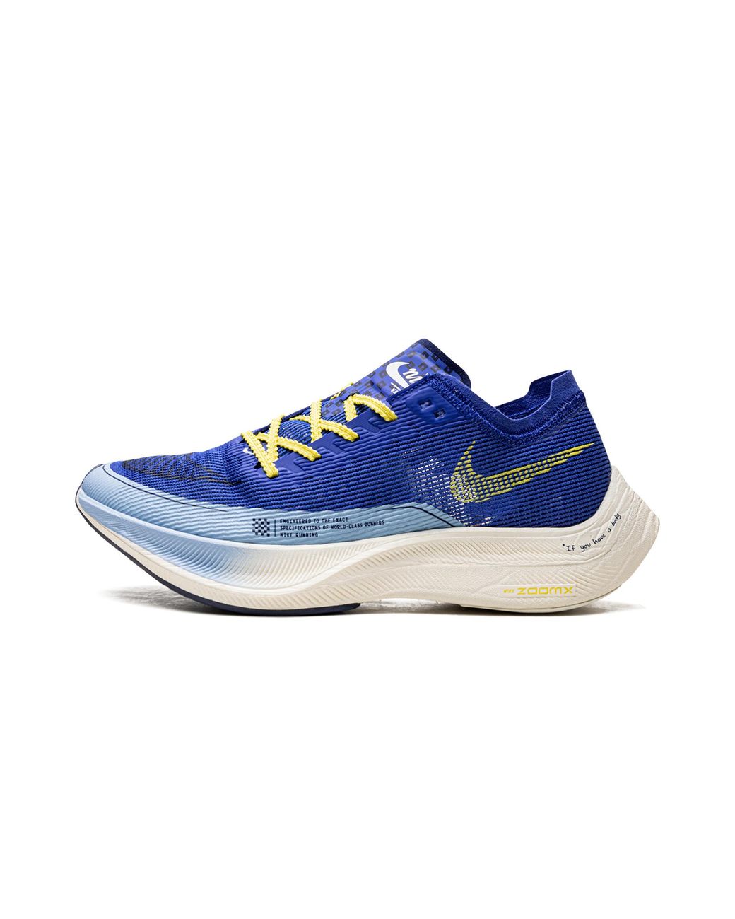 Nike Blue Zoomx Vaporfly Next% 2 "Hyper Royal Strike" Dm8324 400" for men