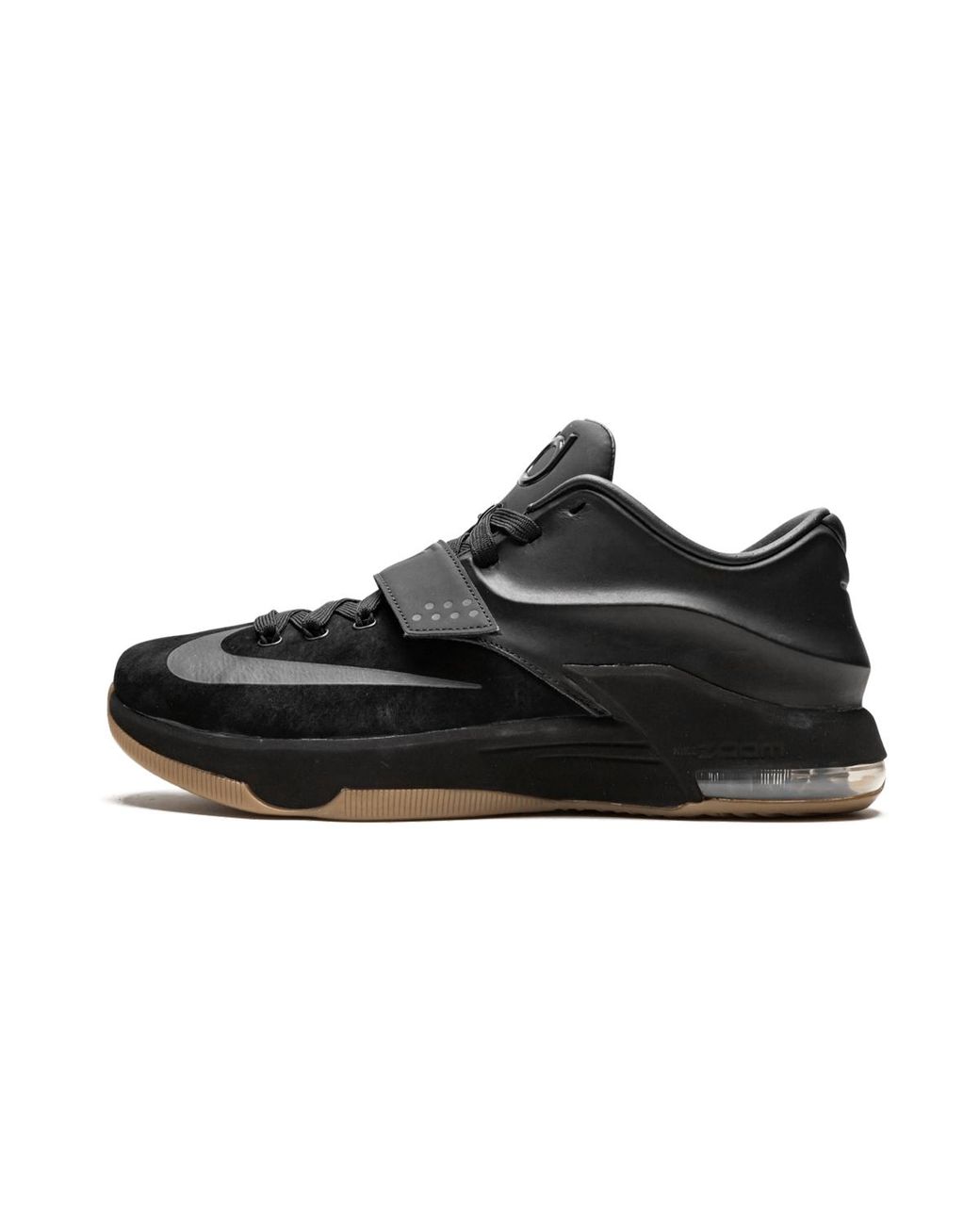 Nike Black Kd 7 Ext Suede Qs Shoes for men