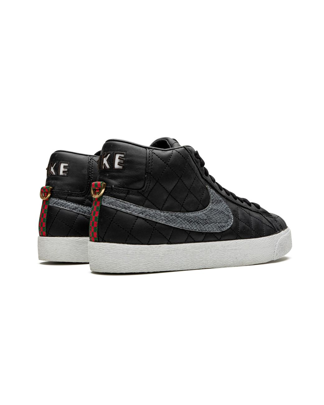Nike Black X Supreme Blazer Sb Sneakers for men