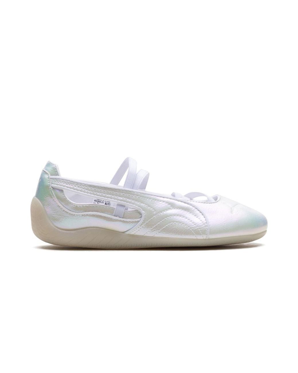 PUMA White Speedcat Ballet "Pearlized" 404264 01"