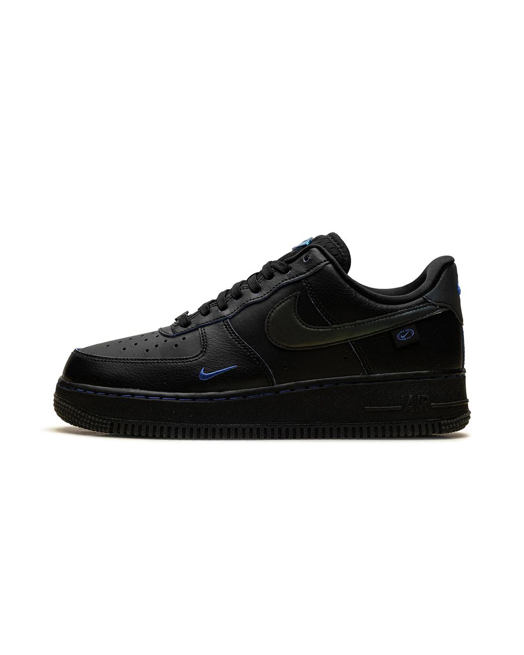 Nike Black Air Force 1 Lo '07 Lx Mns "Worldwide" Fb1840 001"