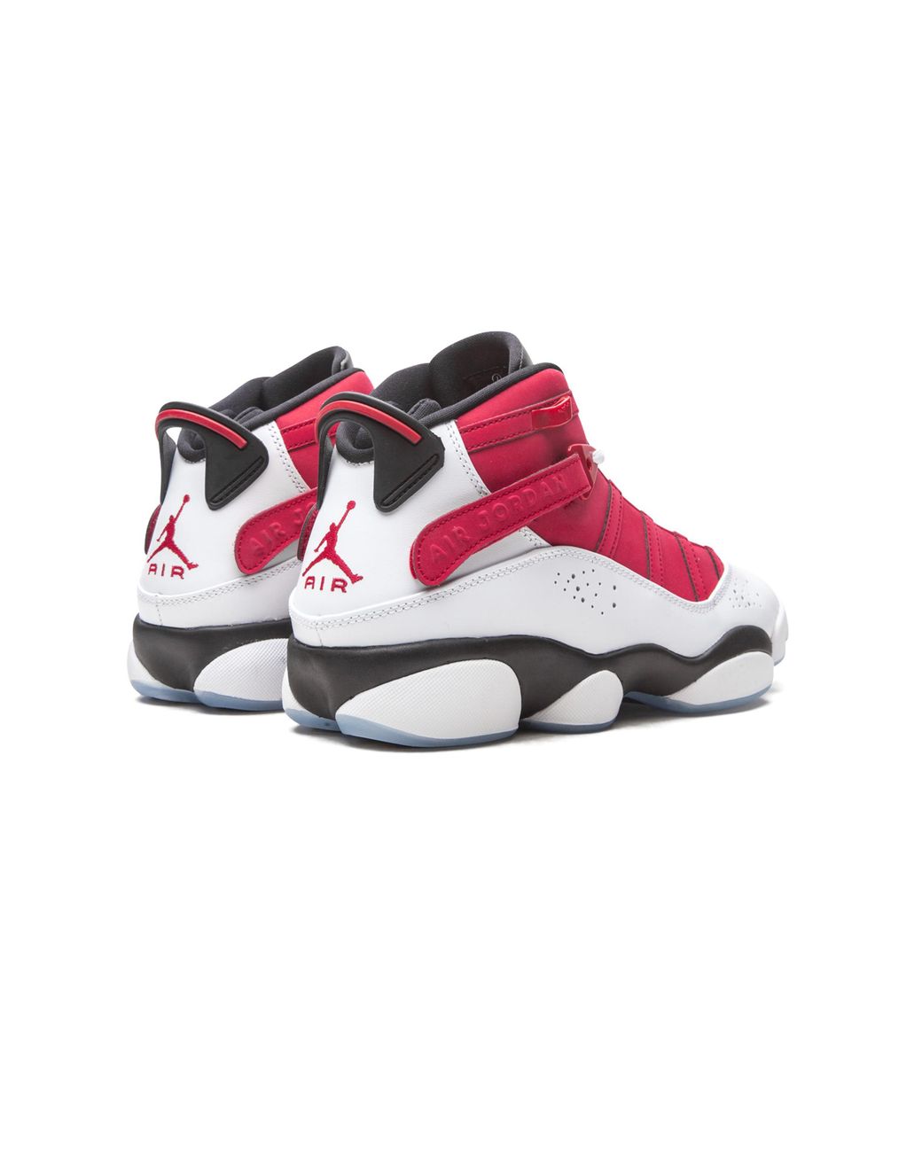 Nike Black 6 Rings "Carmine" 322992 106" for men