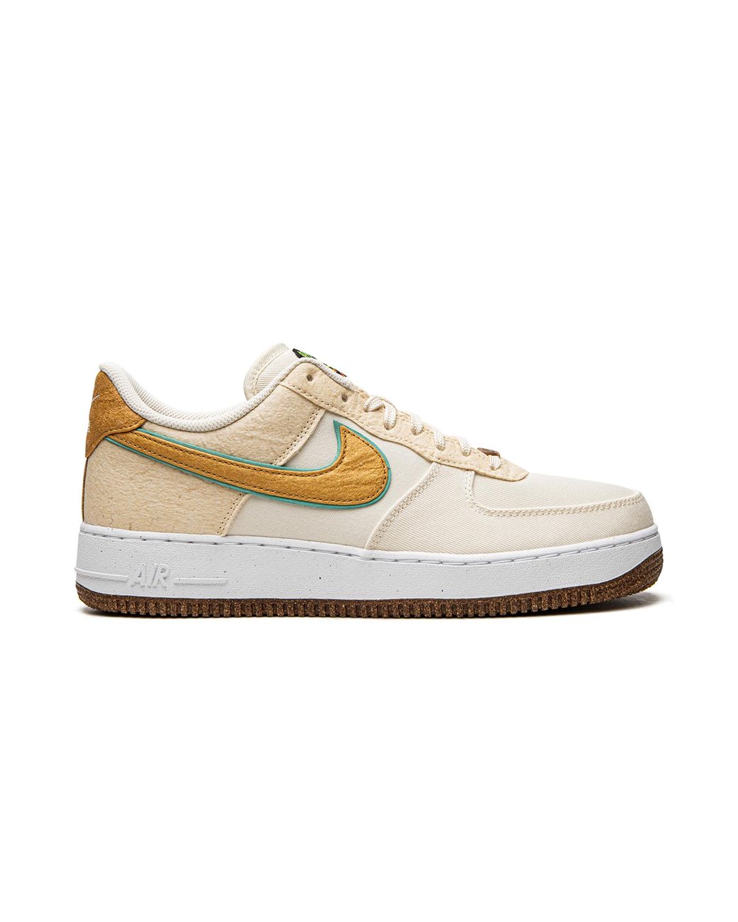 Nike Black Air Force 1 '07 Prm "Happy Pineapple" Cz1631 100" for men