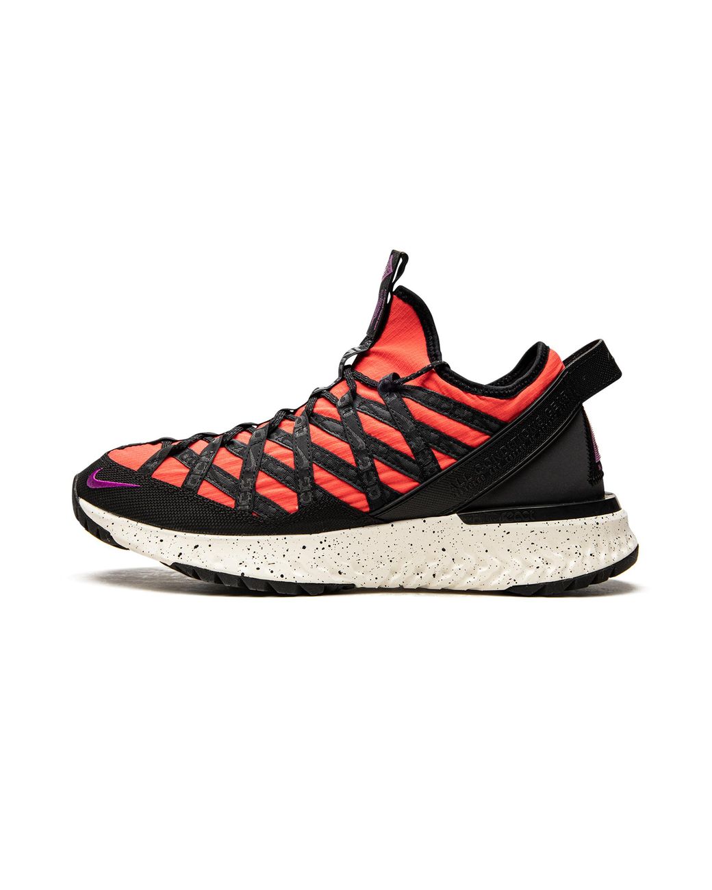 Nike Black Acg React Terra Gobe "Bright Crimson" Bv6344 600"