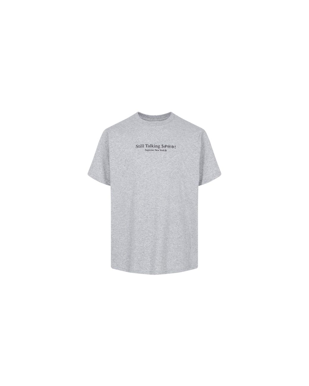 Supreme Black Still Talking T-Shirt "Ss22" Su11743"