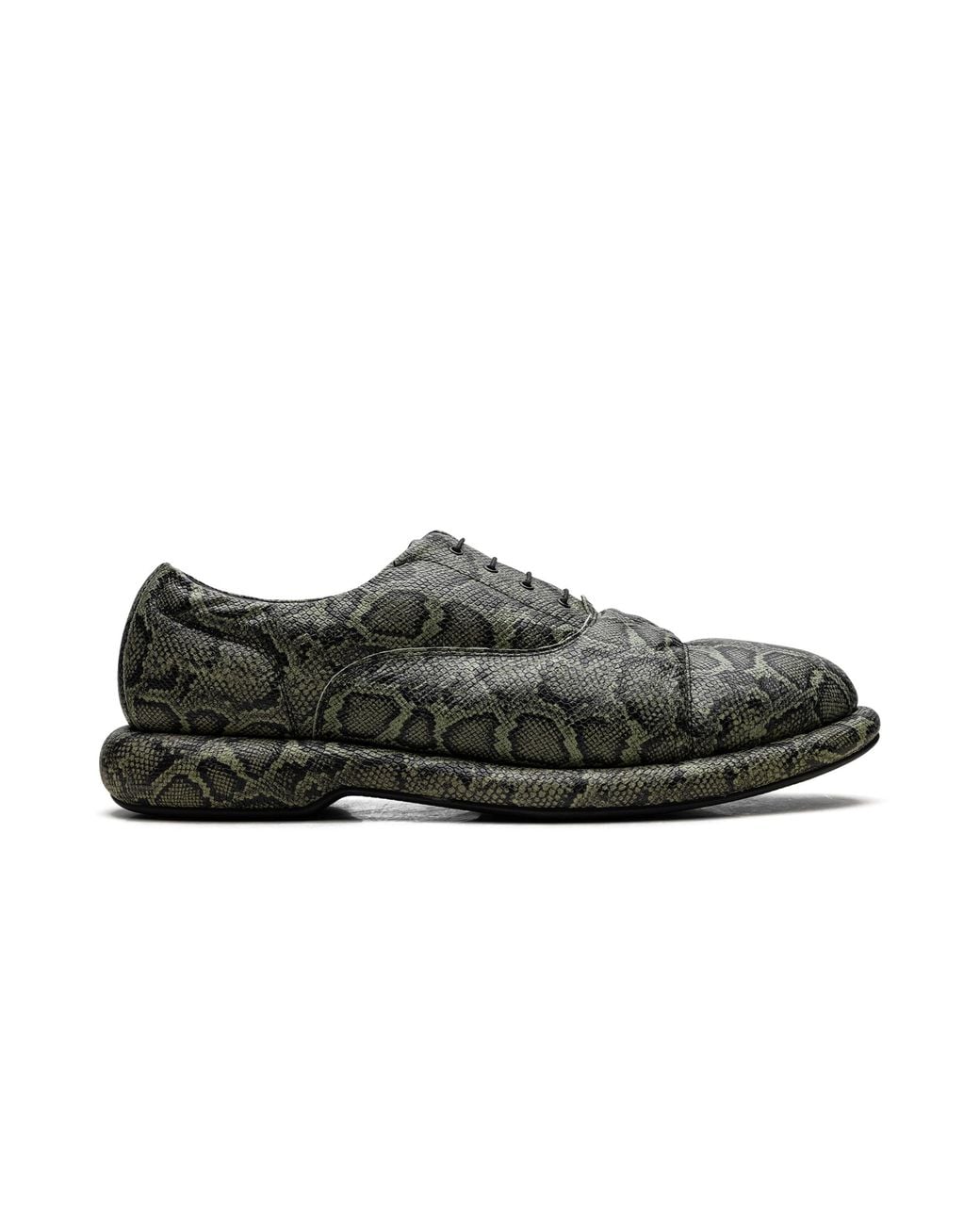 Clarks Black Recycled-Polyester Oxford Shoes "Martine Rose for men